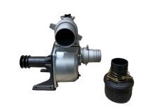 V Belt Driven Three Inch Semi-Trash Water Pump with Double Belt Pulley