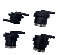 A-ipower top tank one way fuel valves 4 pack assorted